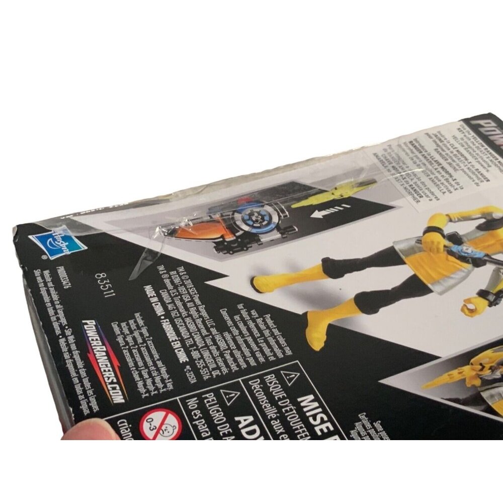 Sabans Power Rangers Beast Morphers Yellow Ranger Action Figure With Accessories - Picture 8 of 8